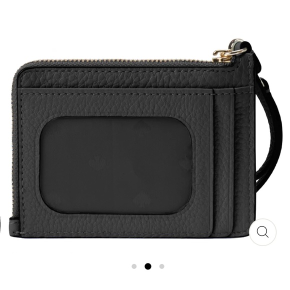 NWT Authentic Luxury Classic Preppy Small Card Holder Wristlet Key Ring Wallet - Picture 3 of 17